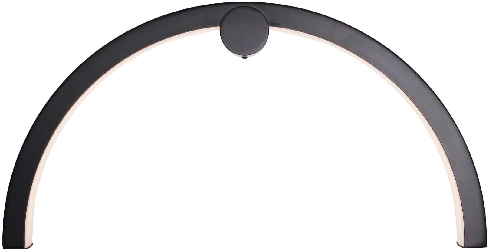 MaxLight Trio Arc oldalfali lámpa 1x16 W fekete W0334