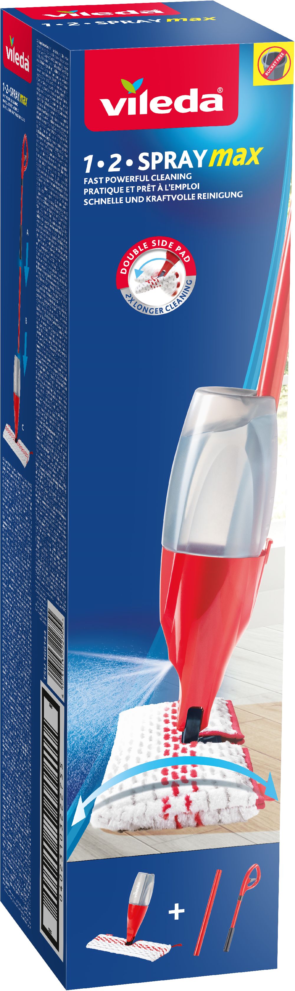 Vileda 1-2 Spray MAX BOX felmosórongy 173502