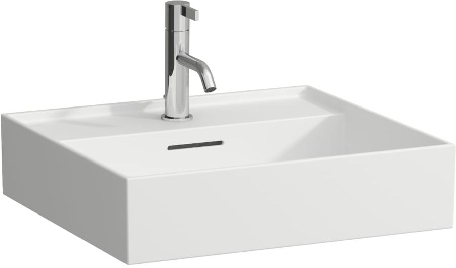 Laufen Kartell mosdótál 50x46 cm négyszögletes klasszikus fehér H8163327571041