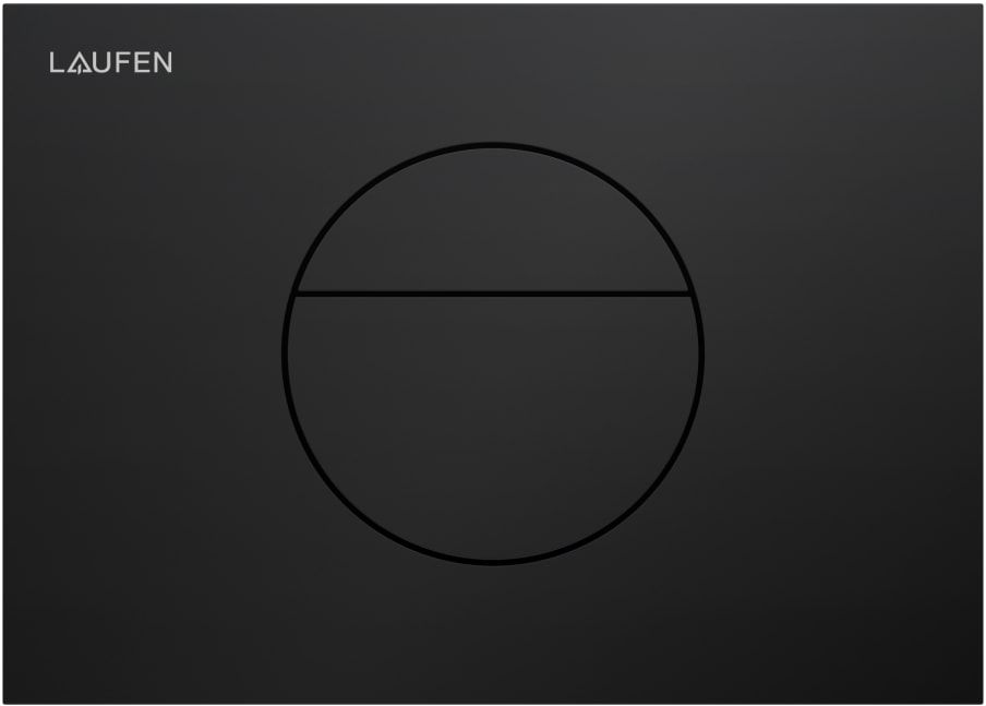 Laufen Ineo öblítő gomb WC-hez fekete H9001127160001