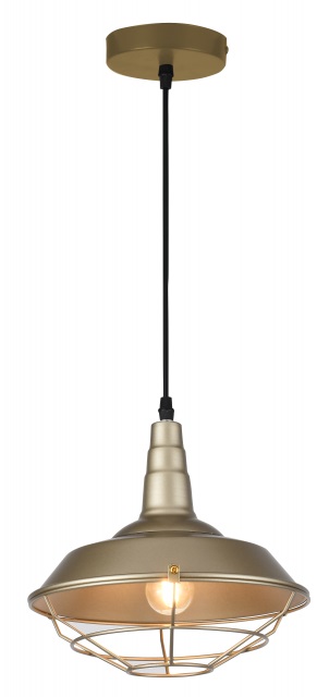 GTV Solen függőlámpa 1x40 W arany OS-SOL-40-DEC