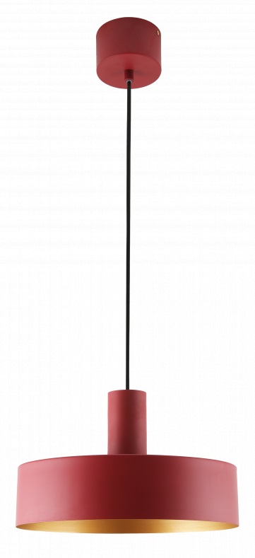 GTV Selvia II függőlámpa 1x40 W piros OS-SELVII-20-DEC
