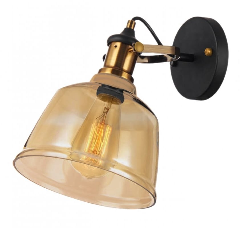 GTV Muscari II oldalfali lámpa 1x40 W fehér OS-MUSC-II-00-DEC