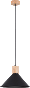 Sollux Lighting Jaga függőlámpa 1x15 W fekete SL.1320