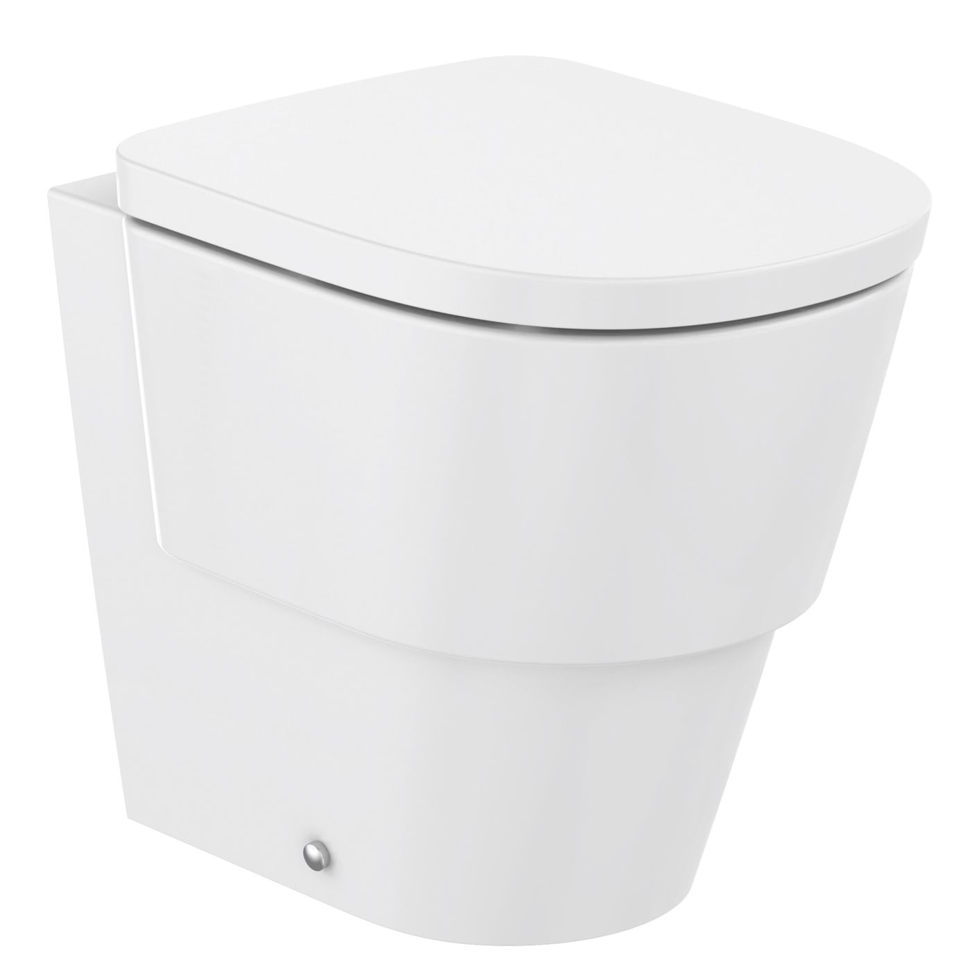 Roca Tura wc csésze álló perem nélkül fehér fényes A347697S00