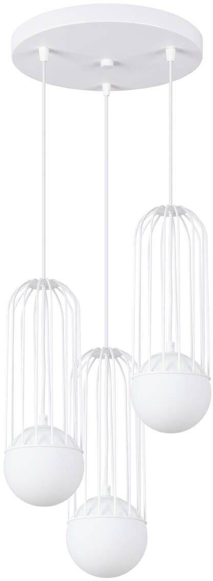 Sollux Lighting Brina függőlámpa 3x8 W fehér SL.1335