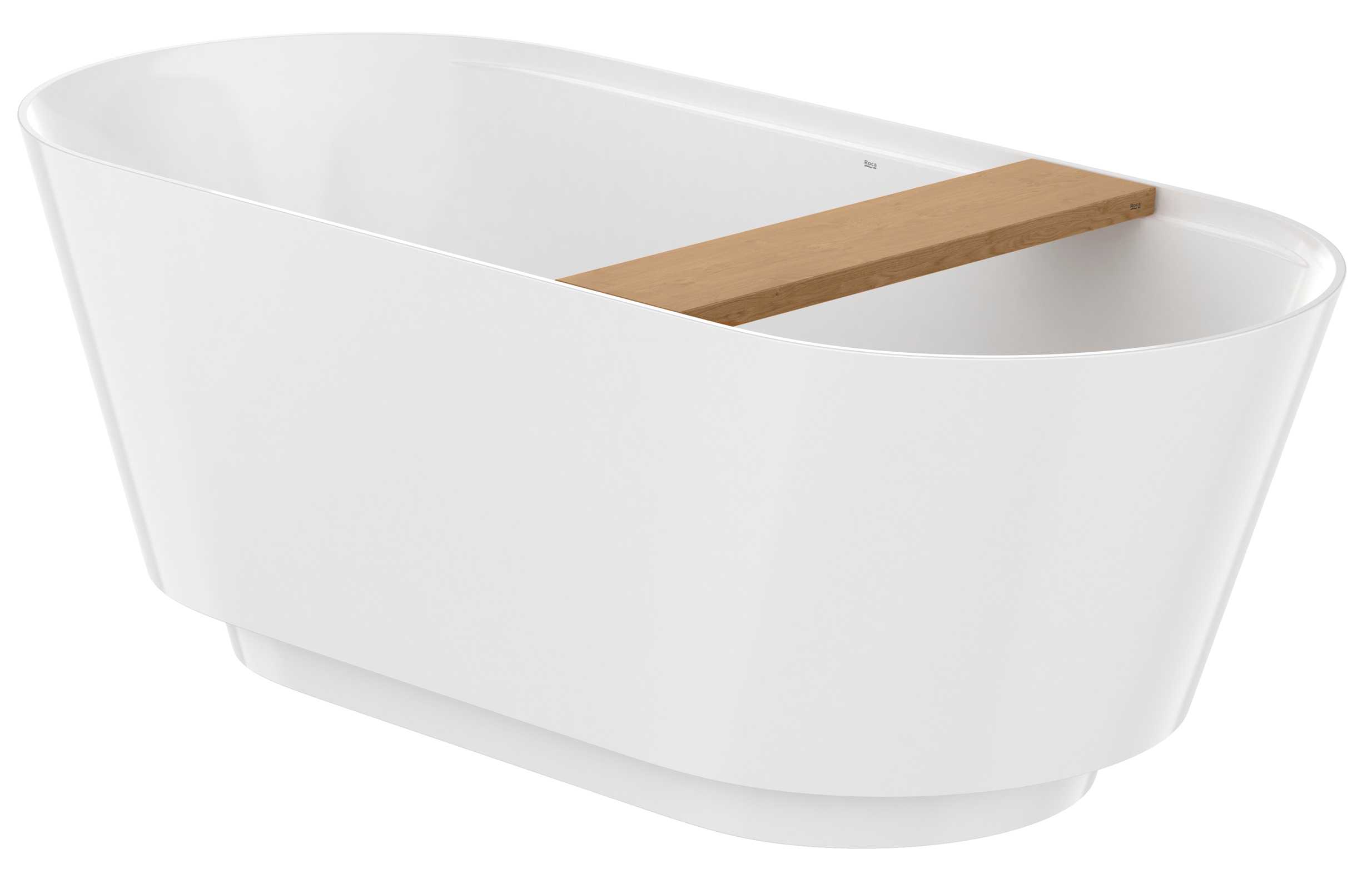 Roca Tura térben álló kád 170x75 cm ovális fehér A248672000