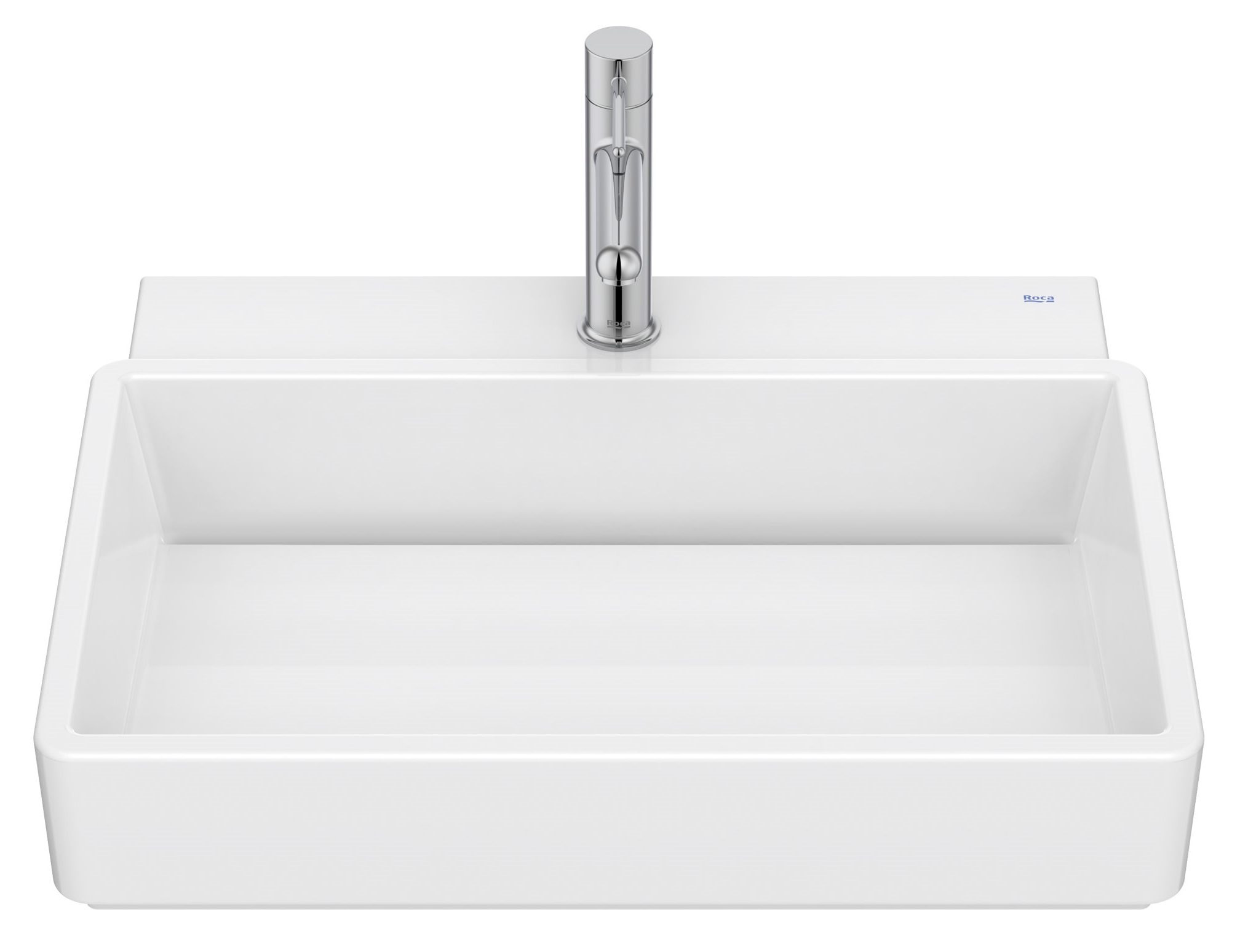 Roca Tura mosdótál 60x43 cm négyszögletes klasszikus-mosdótálak fehér A327693S00