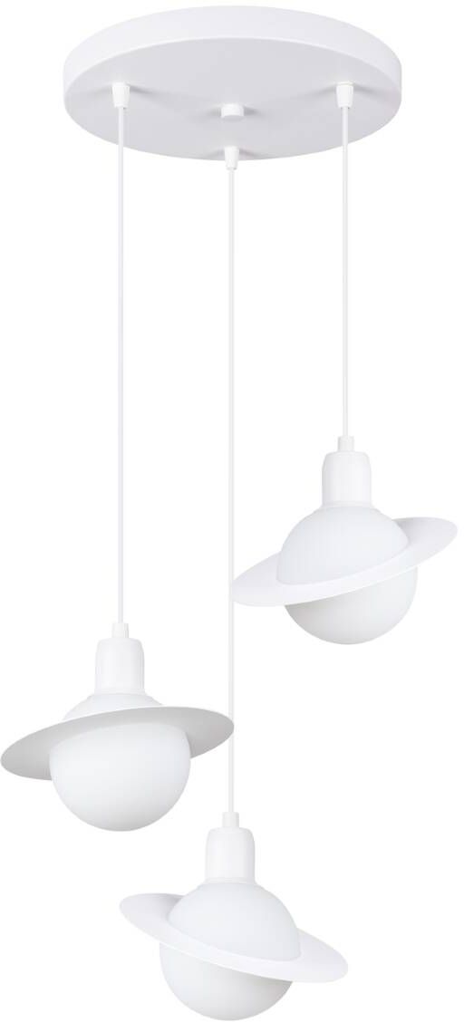 Sollux Lighting Hyperion függőlámpa 3x8 W fehér SL.1357