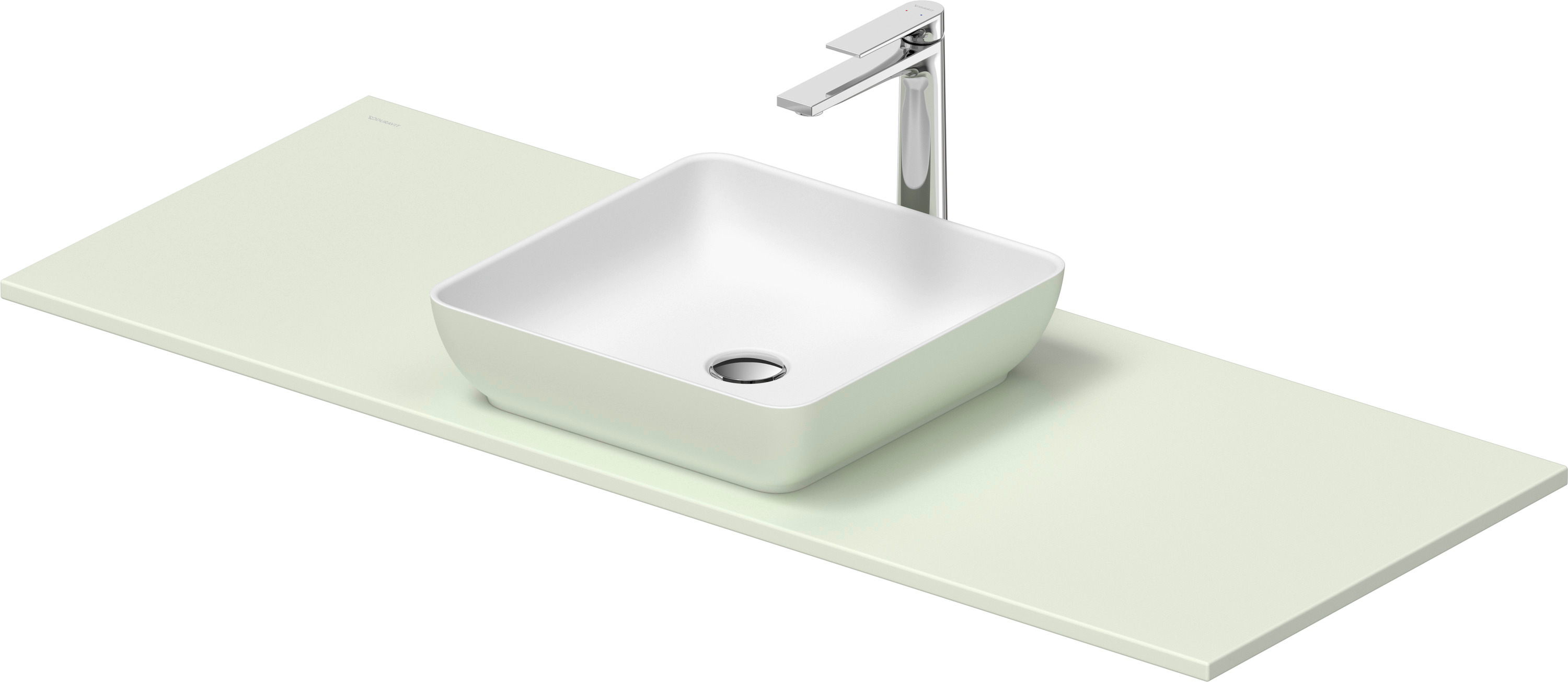 Duravit Sivida mosdótartó konzol 128 cm zöld 268020FH00