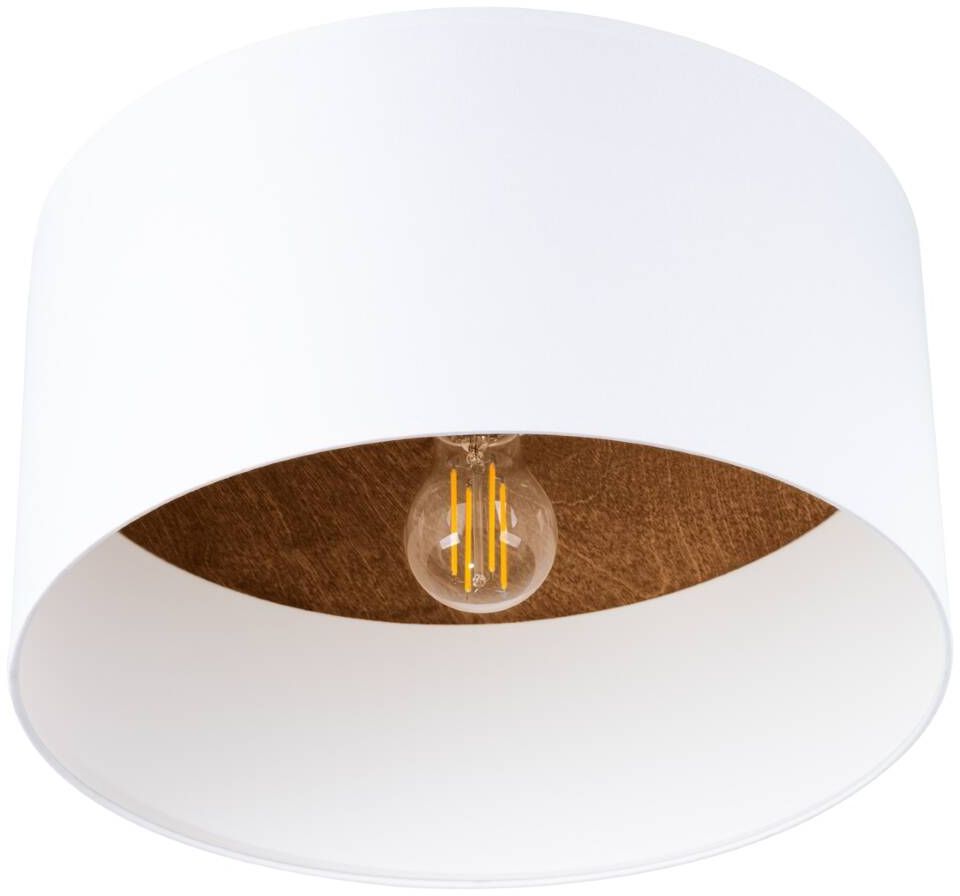 Sollux Lighting Telesto mennyezeti lámpa 1x15 W fehér-barna SL.1392