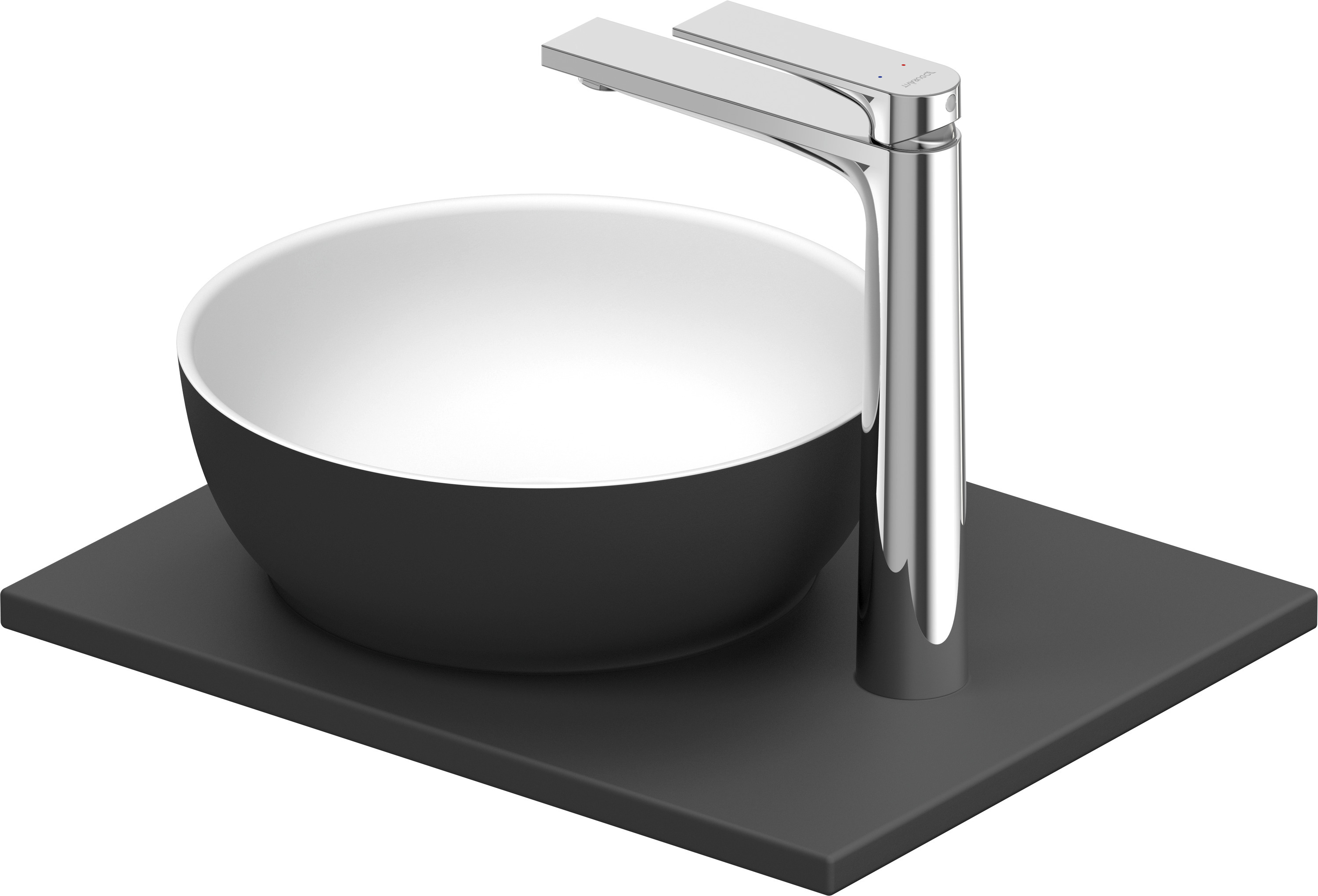 Duravit Sivida mosdótartó konzol 41 cm szürke 268022FI00
