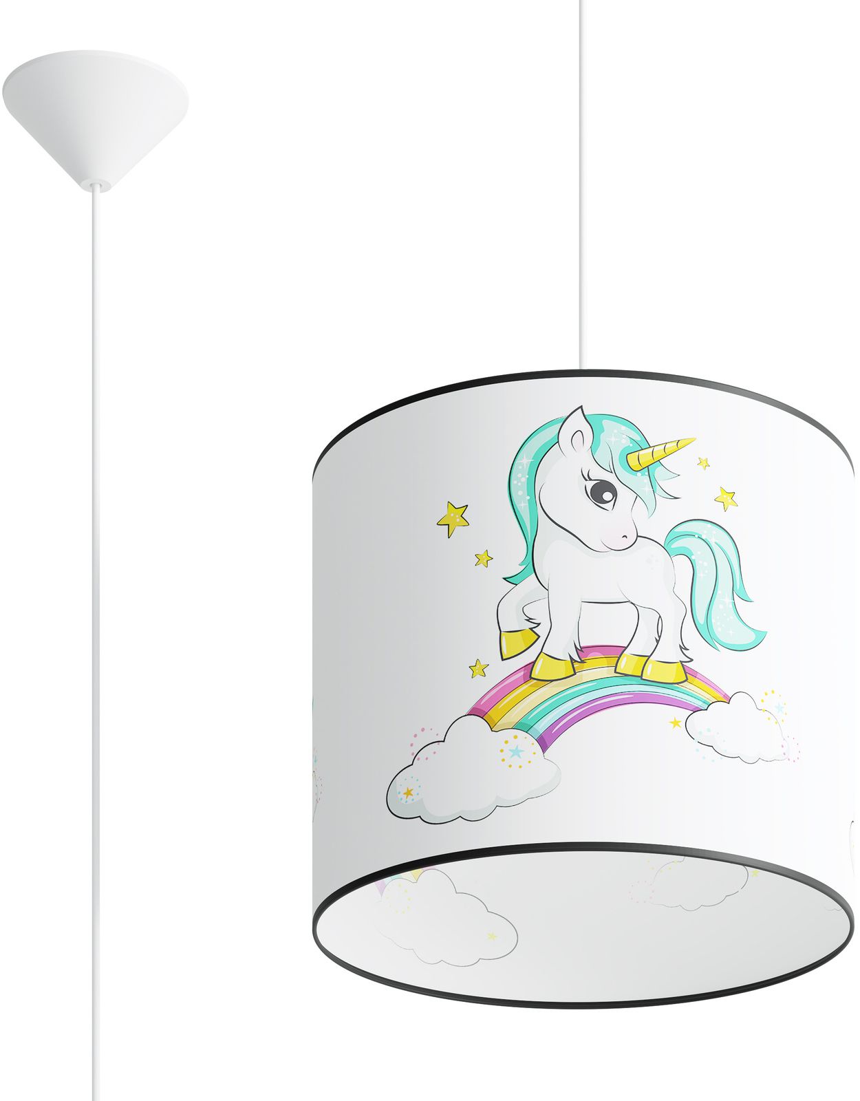 Sollux Lighting Jednorożec függőlámpa 1x15 W sokszínű SL.1413