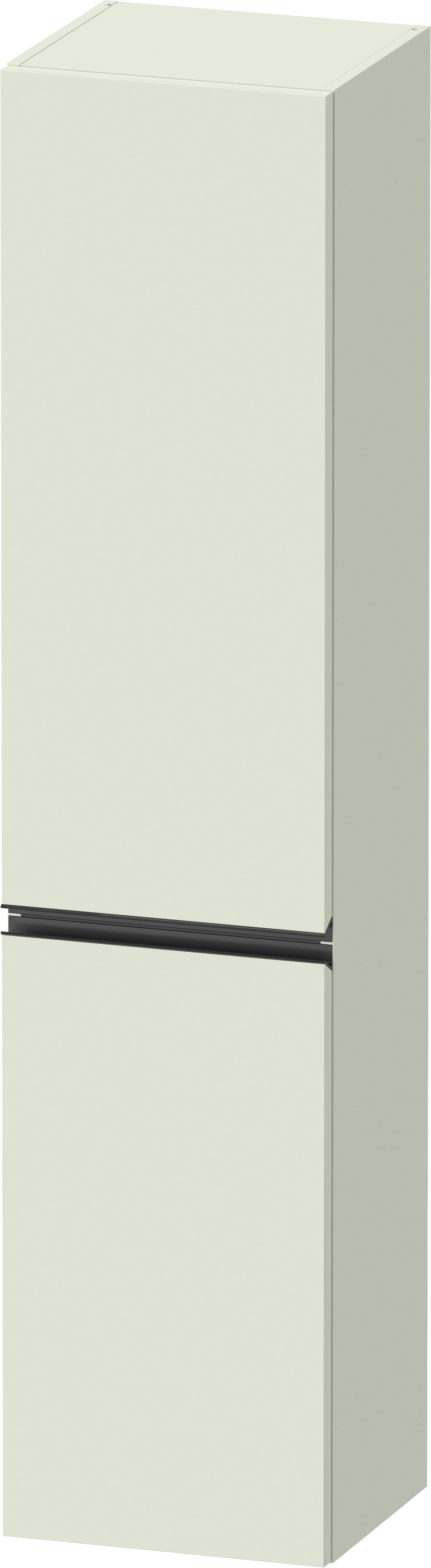 Duravit Sivida szekrény 40x37.4x176 cm oldalra akasztható fekete-zöld SV1370LBDHH0000
