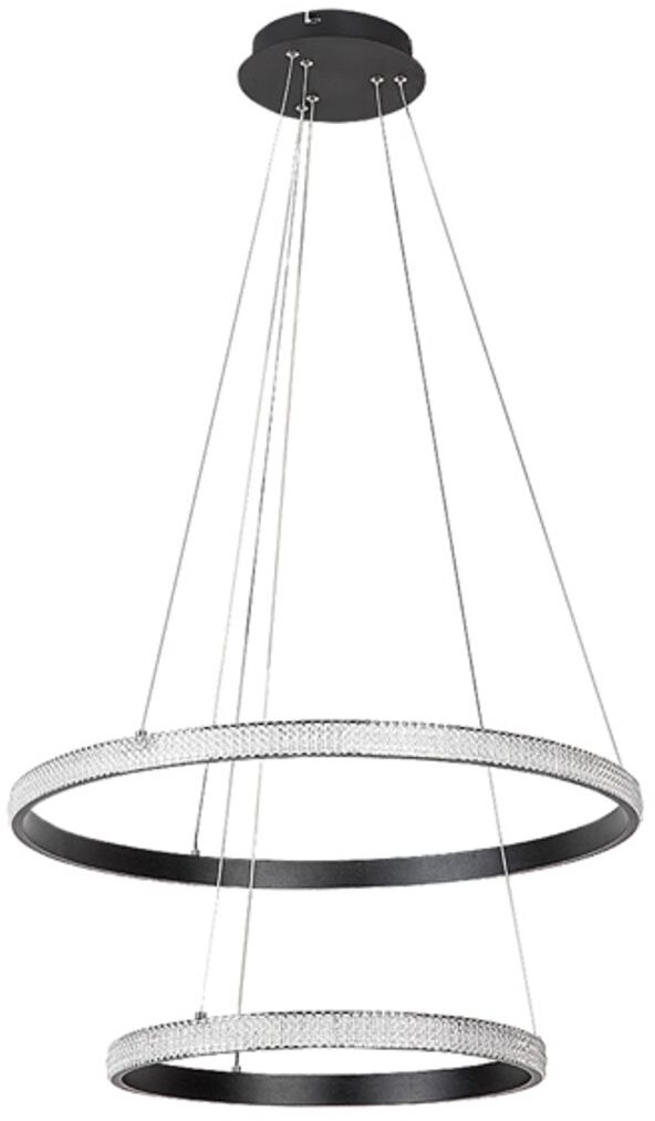 Rabalux Grete függőlámpa x60 W fehér-fekete 72259