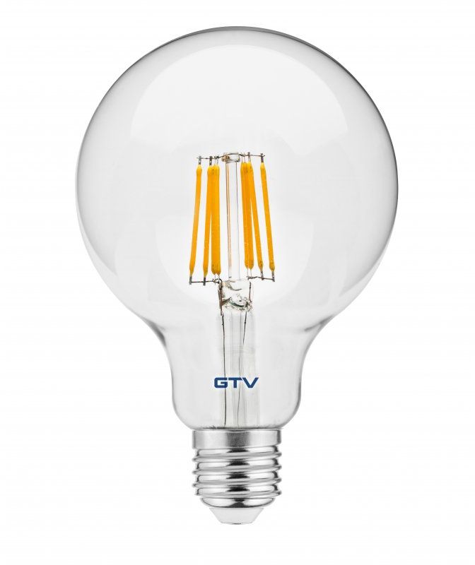 GTV led izzó 1x8 W 3000 K E27 LD-G95FLE8-30