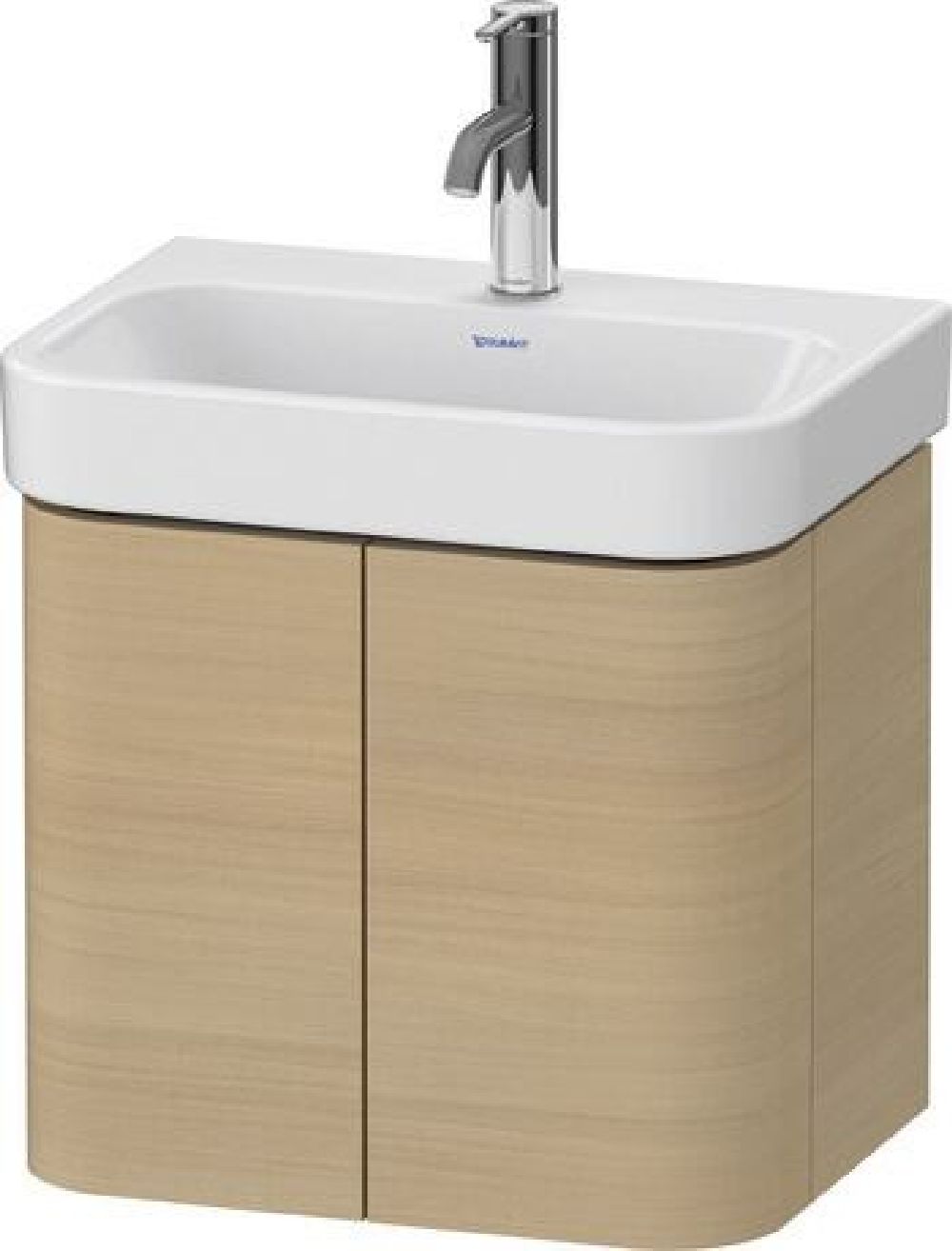 Duravit Happy D.2 Plus szekrény 47.5x35x41.5 cm mosdókagyló alá akasztható tölgy HP4384071710000