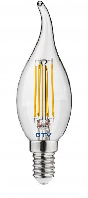 GTV led izzó 1x4 W 3000 K E14 LD-C35FLE4-30L