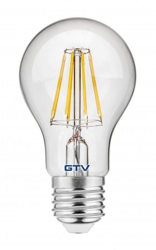 GTV led izzó 1x8 W 4000 K E27 LD-A60FLE8-40