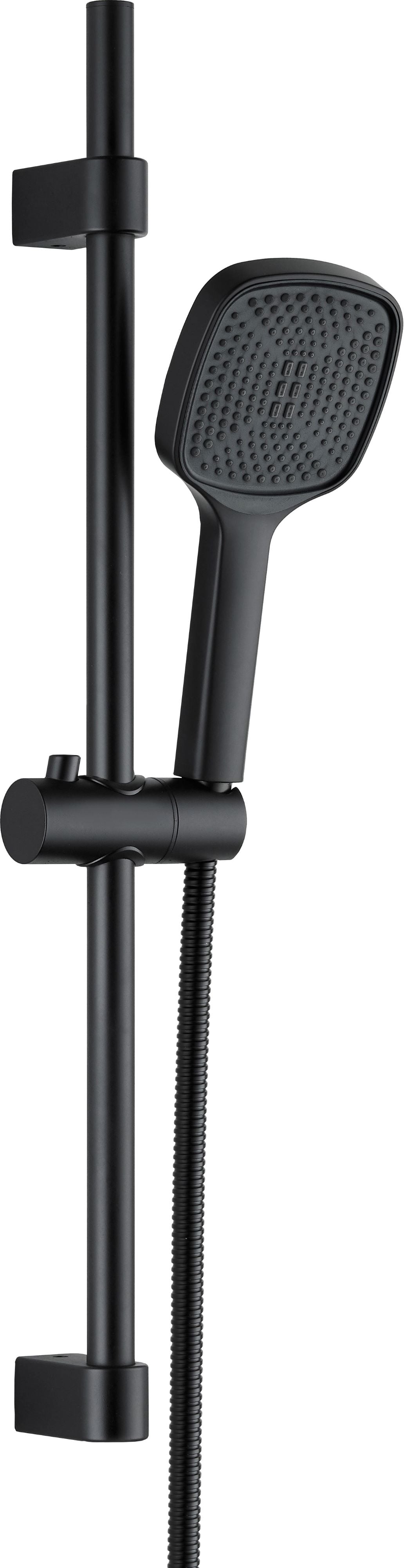 Deante Maro zuhany készlet fal fekete matt NLO_N51K