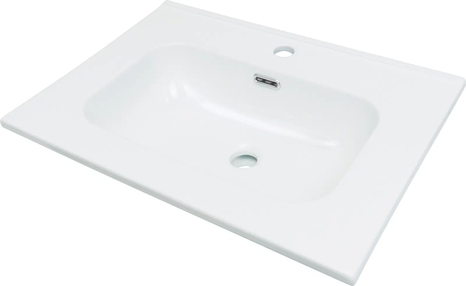 Deante Tubo mosdótál 61x46.2 cm négyszögletes süllyesztett fehér CTU_6U6W
