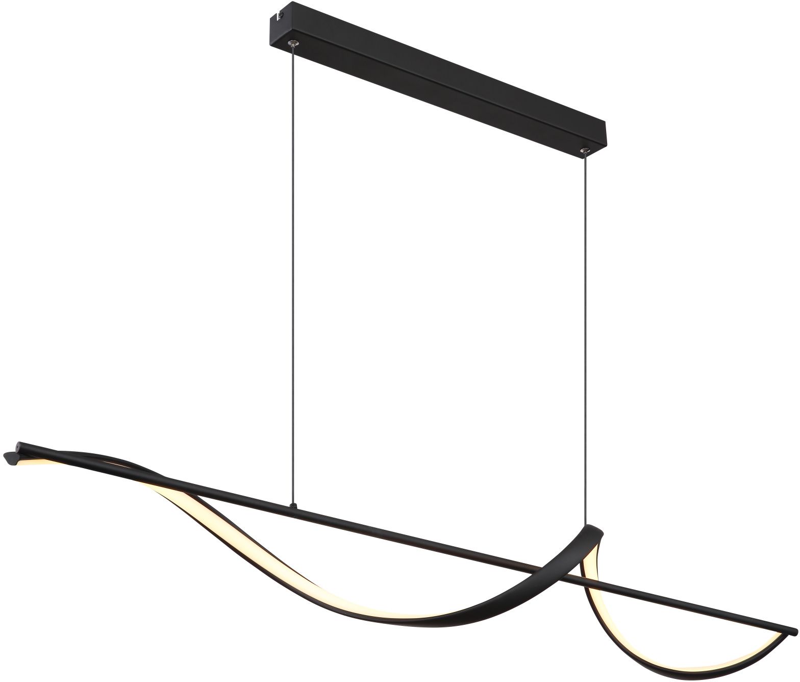 Globo Lighting Violino függőlámpa 1x24 W fekete 67207-24