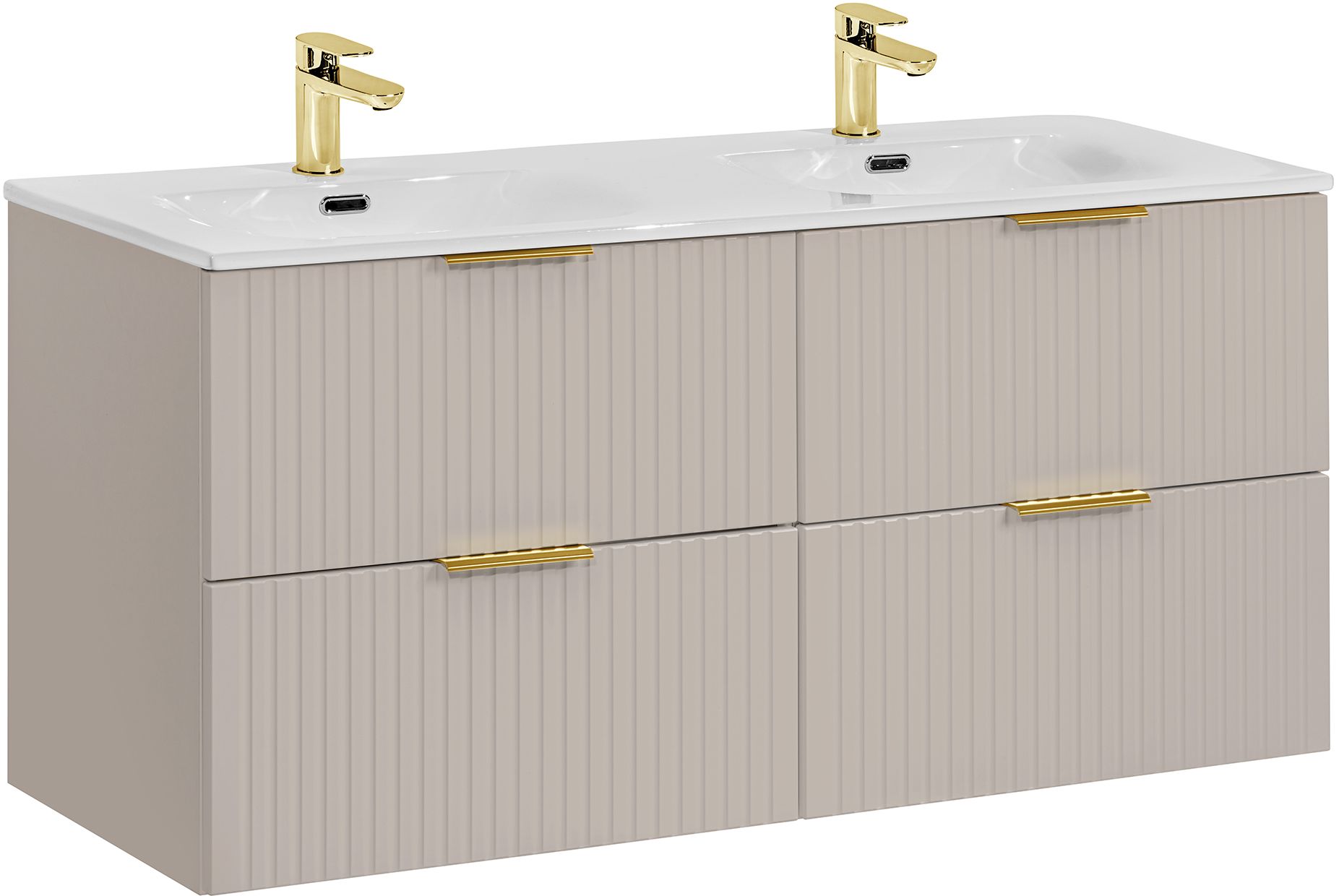 Készlet mosdótál Comad Sky SKY 120D/DP-8099, szekrény Comad Adel Cashmere ADEL CASHMERE 82-60-2S