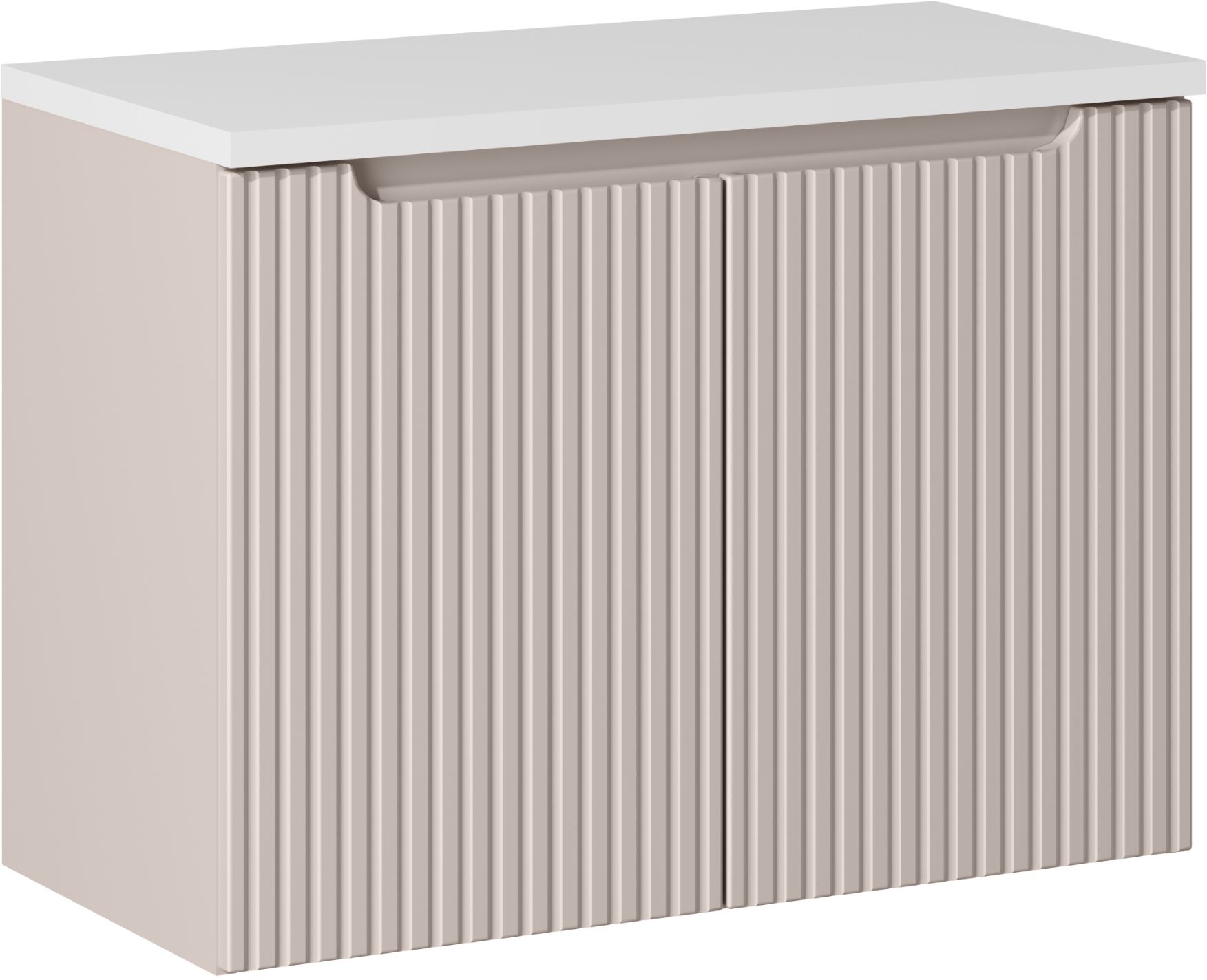 Készlet szekrény Comad Nova Cashmere NOVA CASHMERE 82-80-2D, pult Comad Nova White NOVA WHITE 89-80