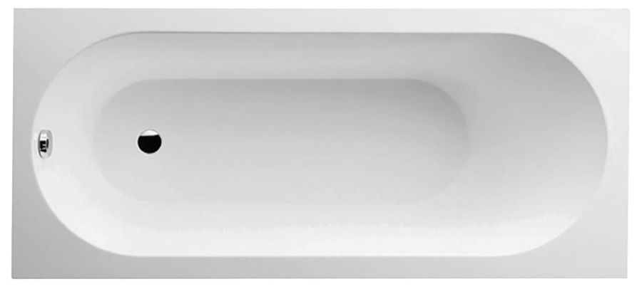 Villeroy & Boch Oberon egyenes kád 160x75 cm fehér UBQ160OBE2VRW