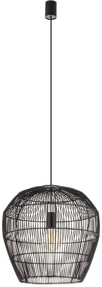 Nowodvorski Lighting Haiti függőlámpa 1x25 W fekete 11166