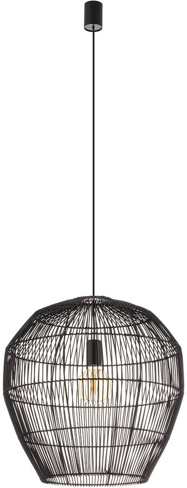 Nowodvorski Lighting Haiti függőlámpa 1x25 W fekete 11168