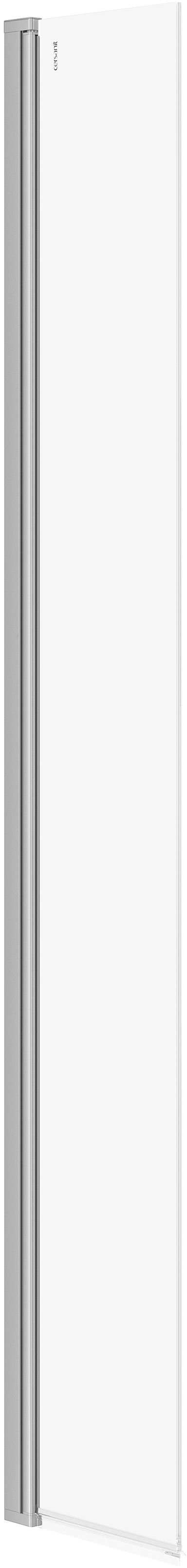 Cersanit Mille zuhanykabin fal walk-in 30 cm króm fényes/átlátszó üveg S161-009