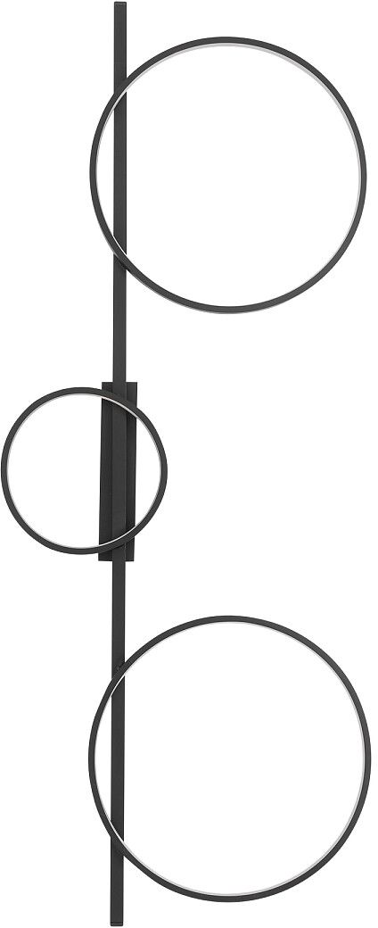 Nowodvorski Lighting Circolo mennyezeti lámpa x33 W fekete 10866