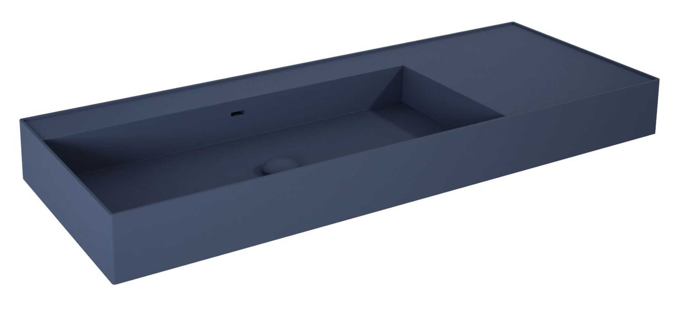 Elita Level mosdótál 120.5x45.5 cm négyszögletes klasszikus kék RE041461197030