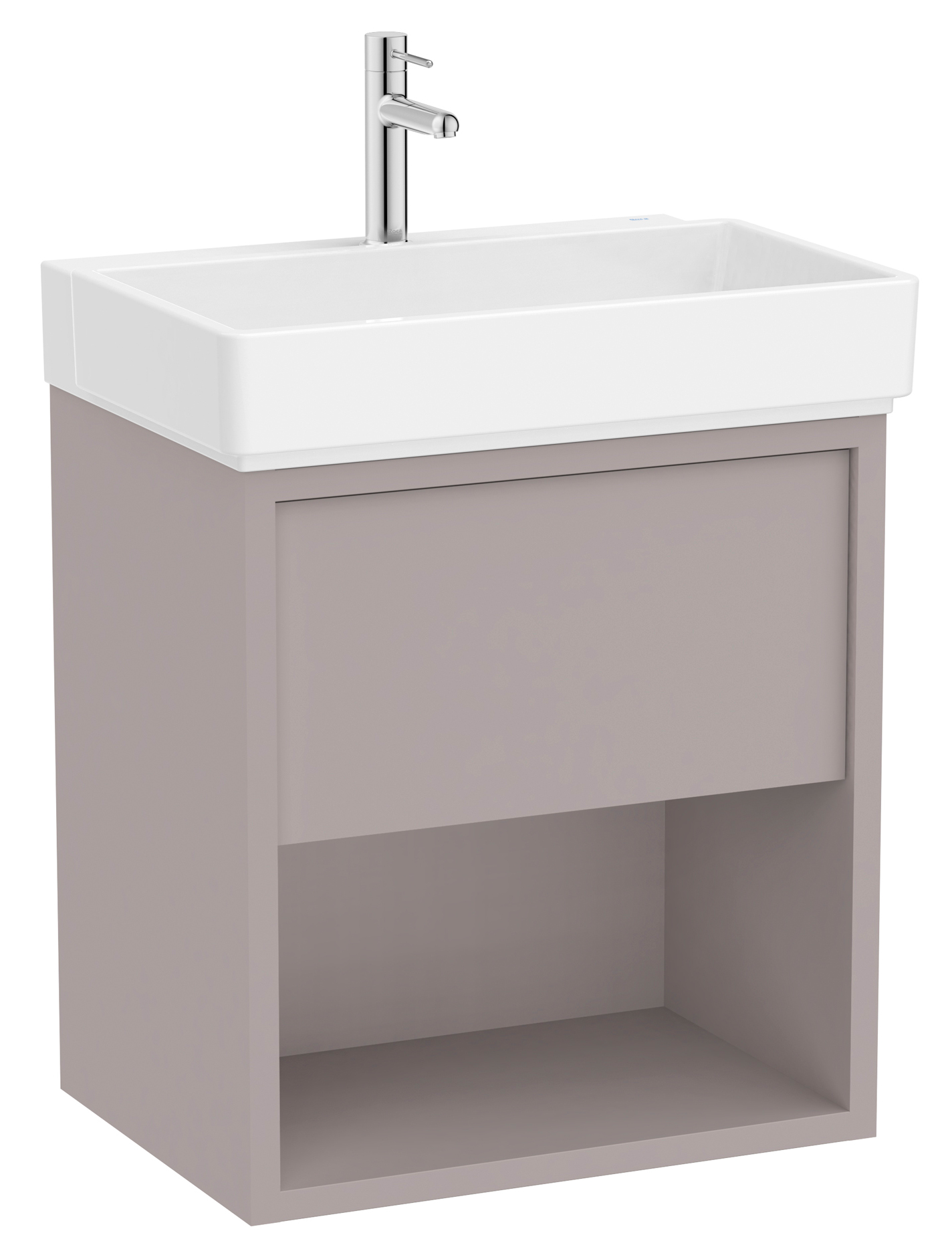 Roca Tura mosdó szekrénnyel 60 cm szürke A852025559