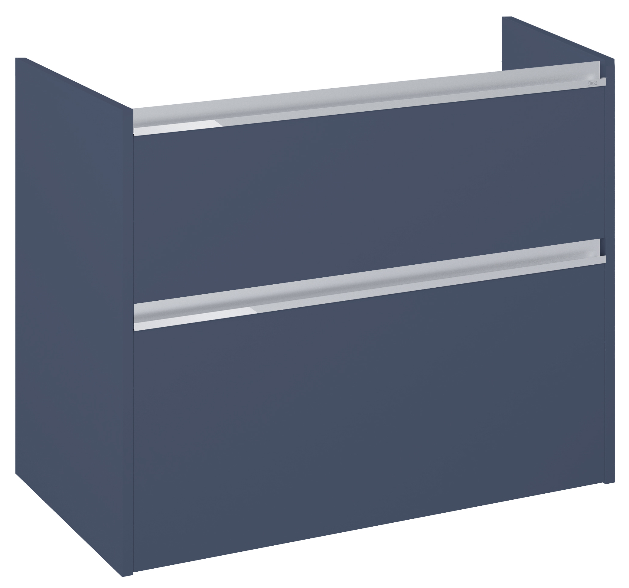 Roca Gap Pro szekrény 78.5x46x66.3 cm mosdókagyló alá akasztható kék A857898538