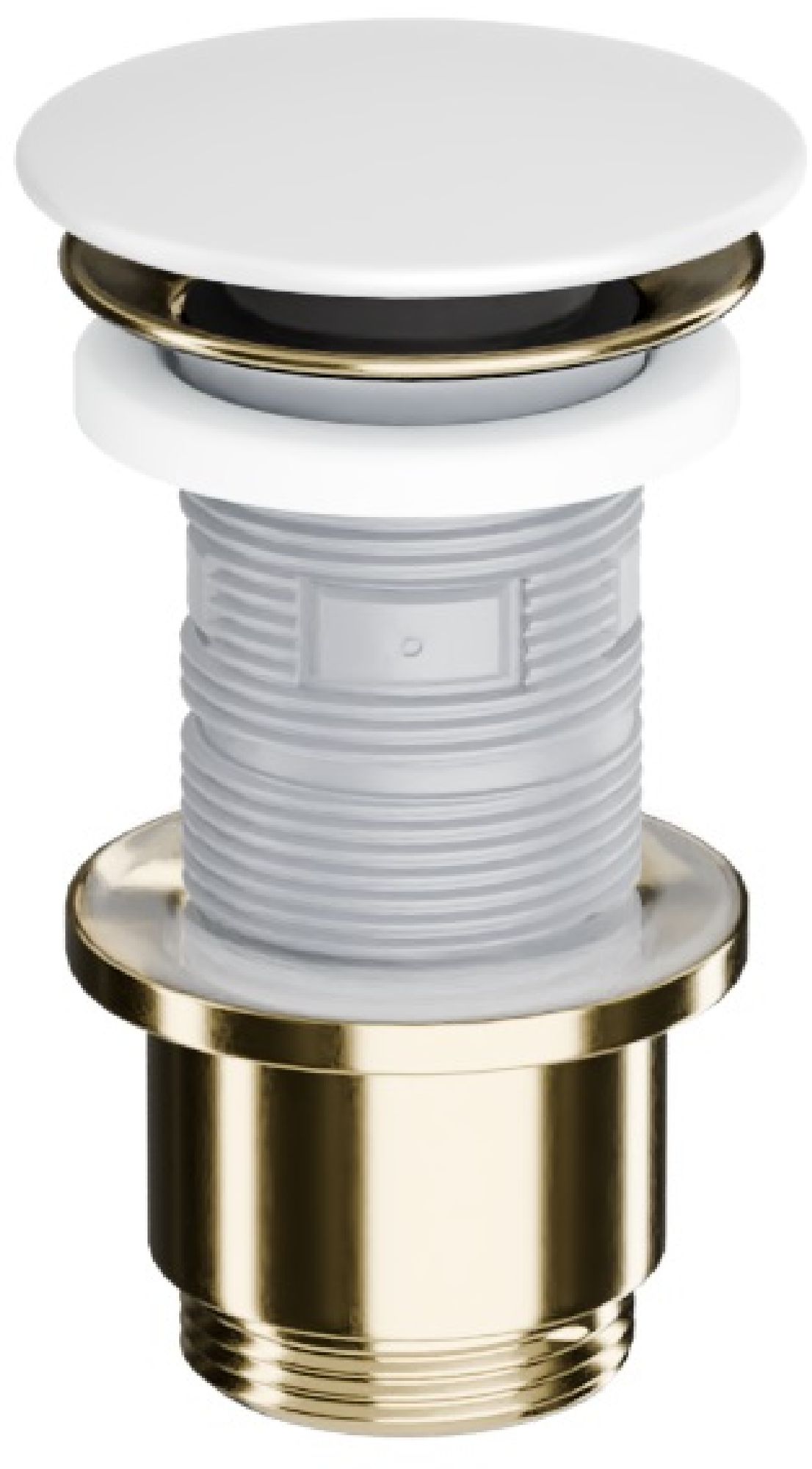 Excellent Design mosdó dugó fehér-arany ARIN.1485.K.02.WHGL