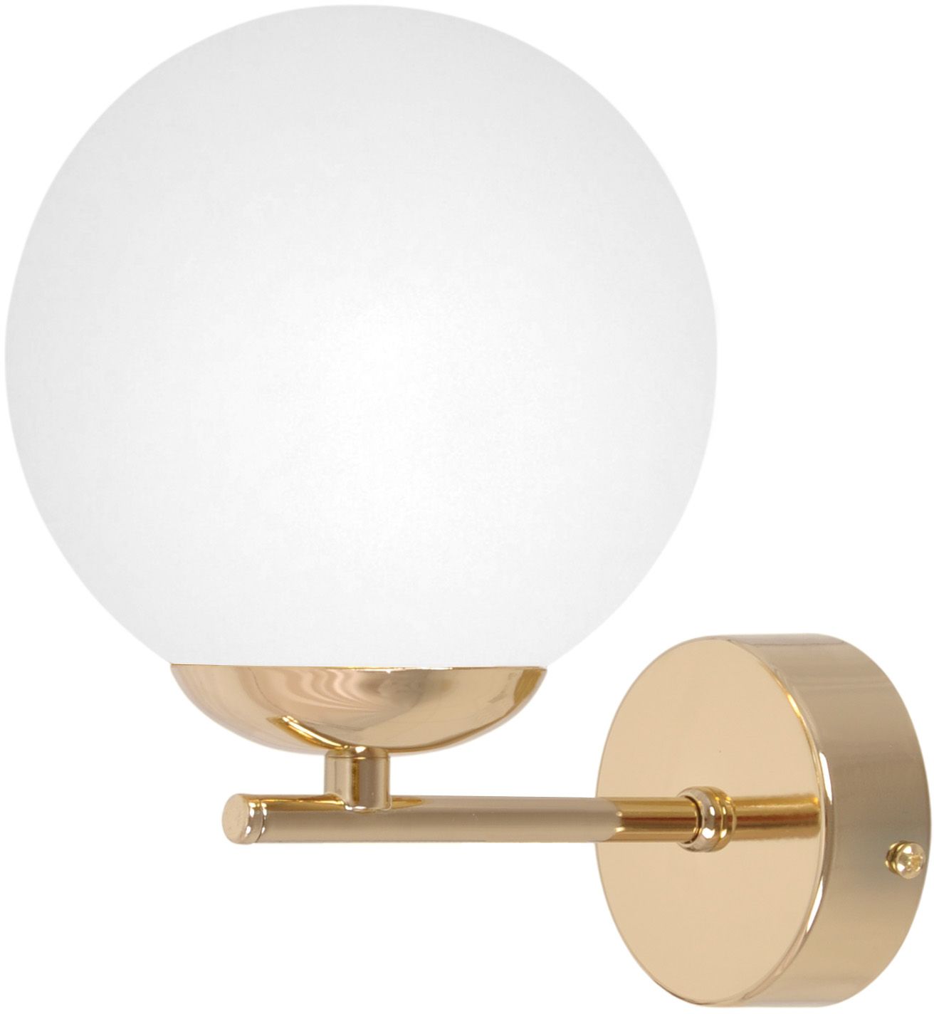 Kaja Rea mennyezeti lámpa 1x10 W fehér-arany K-5425