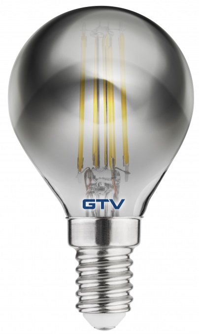 GTV Smoked led izzó 1x4 W 270 K E14 LD-G45FP4-30