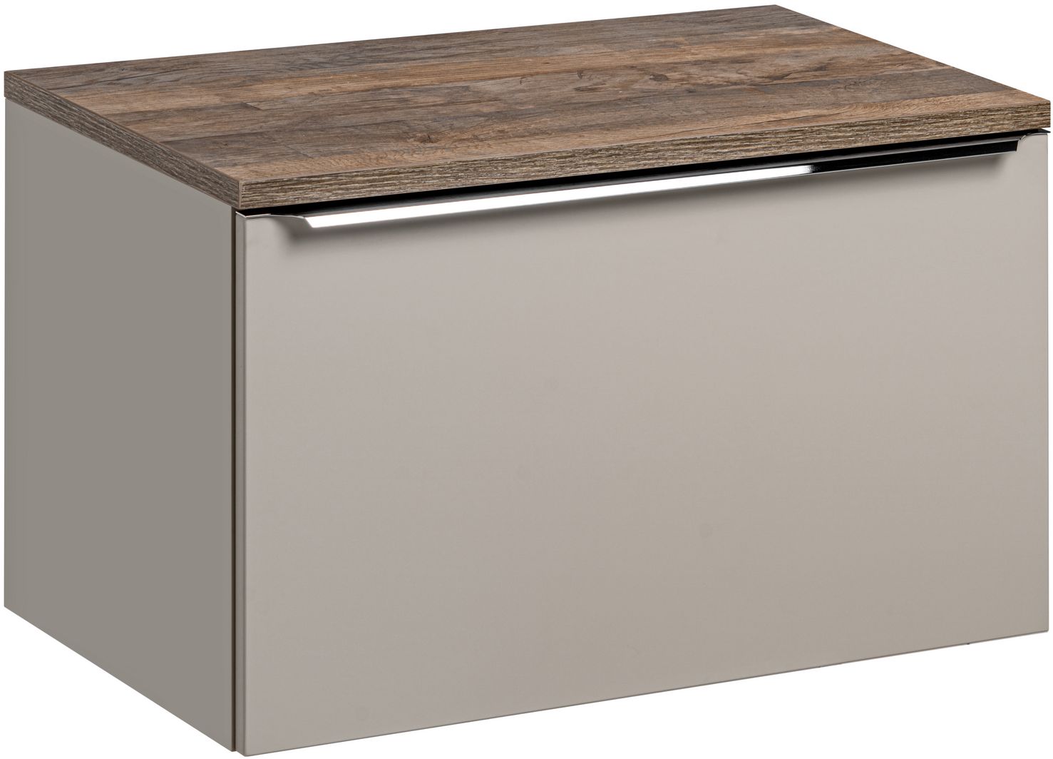 Készlet szekrény Comad Santa Fe Taupe SANTA FE TAUPE 82-80-B-2S, szekrény feletti pult Comad Sante Fe Oak SANTAFEOAK89-080-A