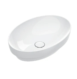 Catalano Sfera mosdótál 58x40 cm ovális fehér fényes 0524580001