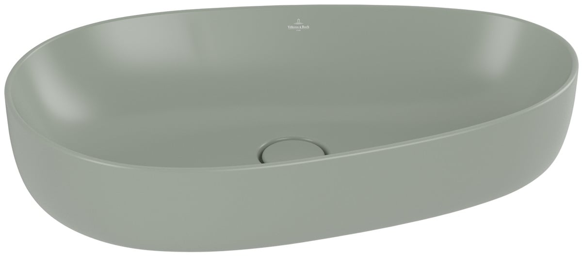 Villeroy & Boch Antao mosdótál 65x40 cm ovális mosdótálak zöld 4A7465R8