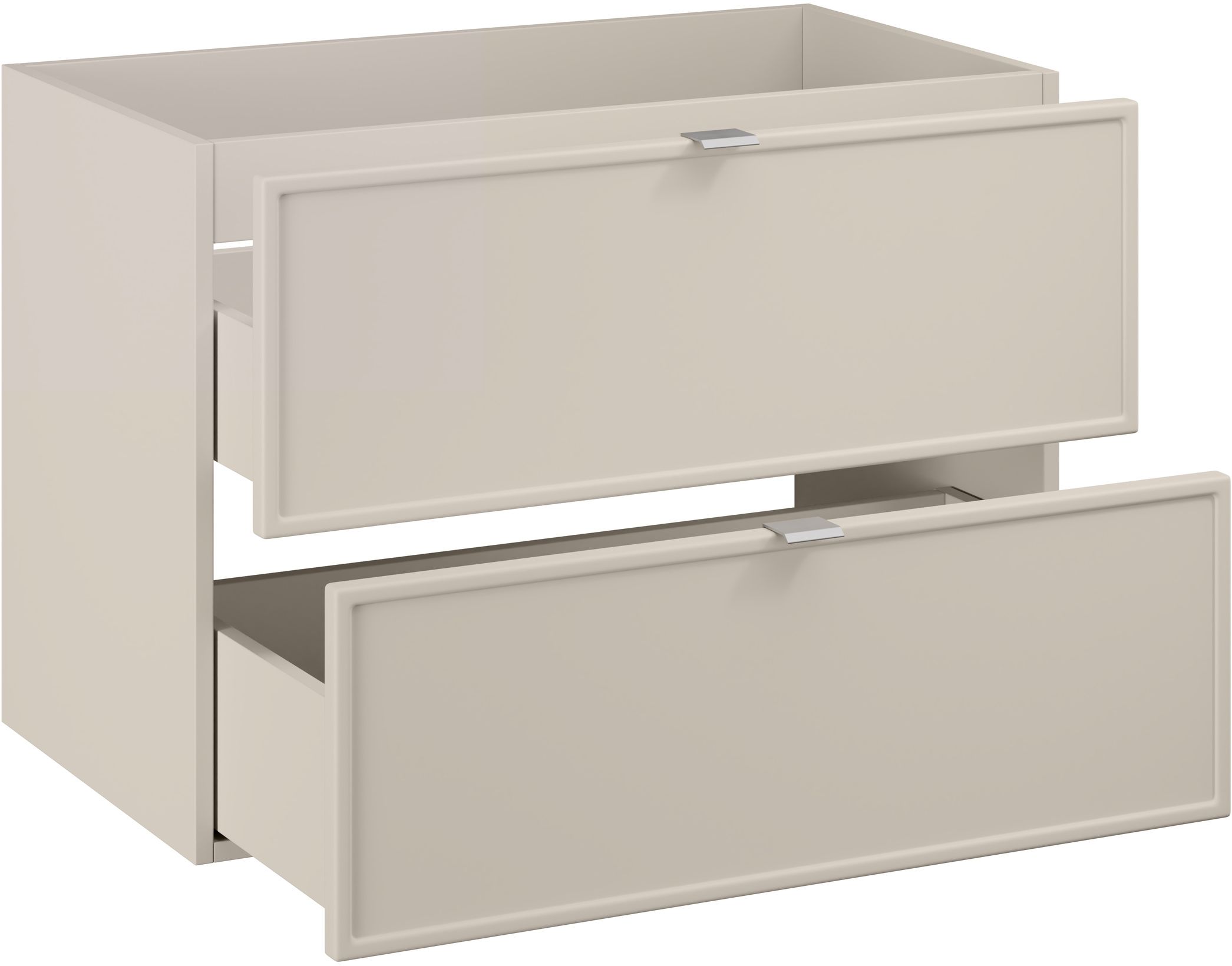 Comad Bella Cashmere szekrény 80x46x57 cm mosdókagyló alá akasztható bézs BELLA CASHMERE 82-80-46-2S