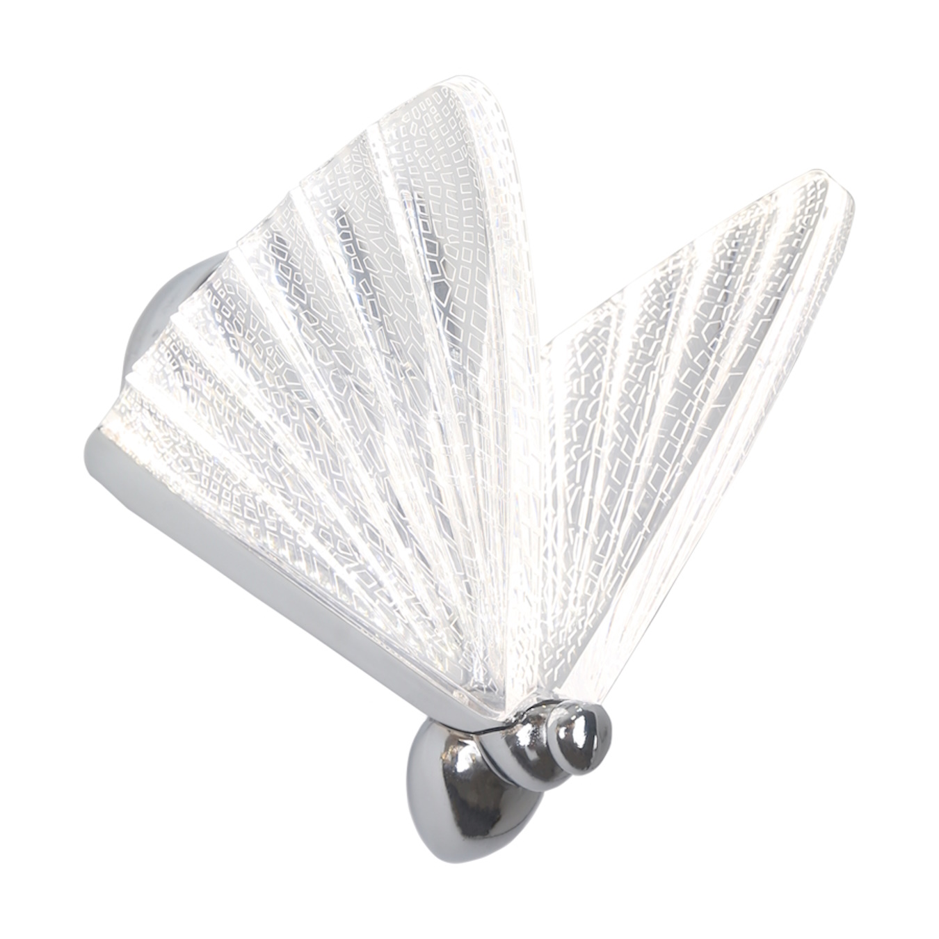 Light Prestige Mariposa oldalfali lámpa 1x8 W króm LP17151WCH