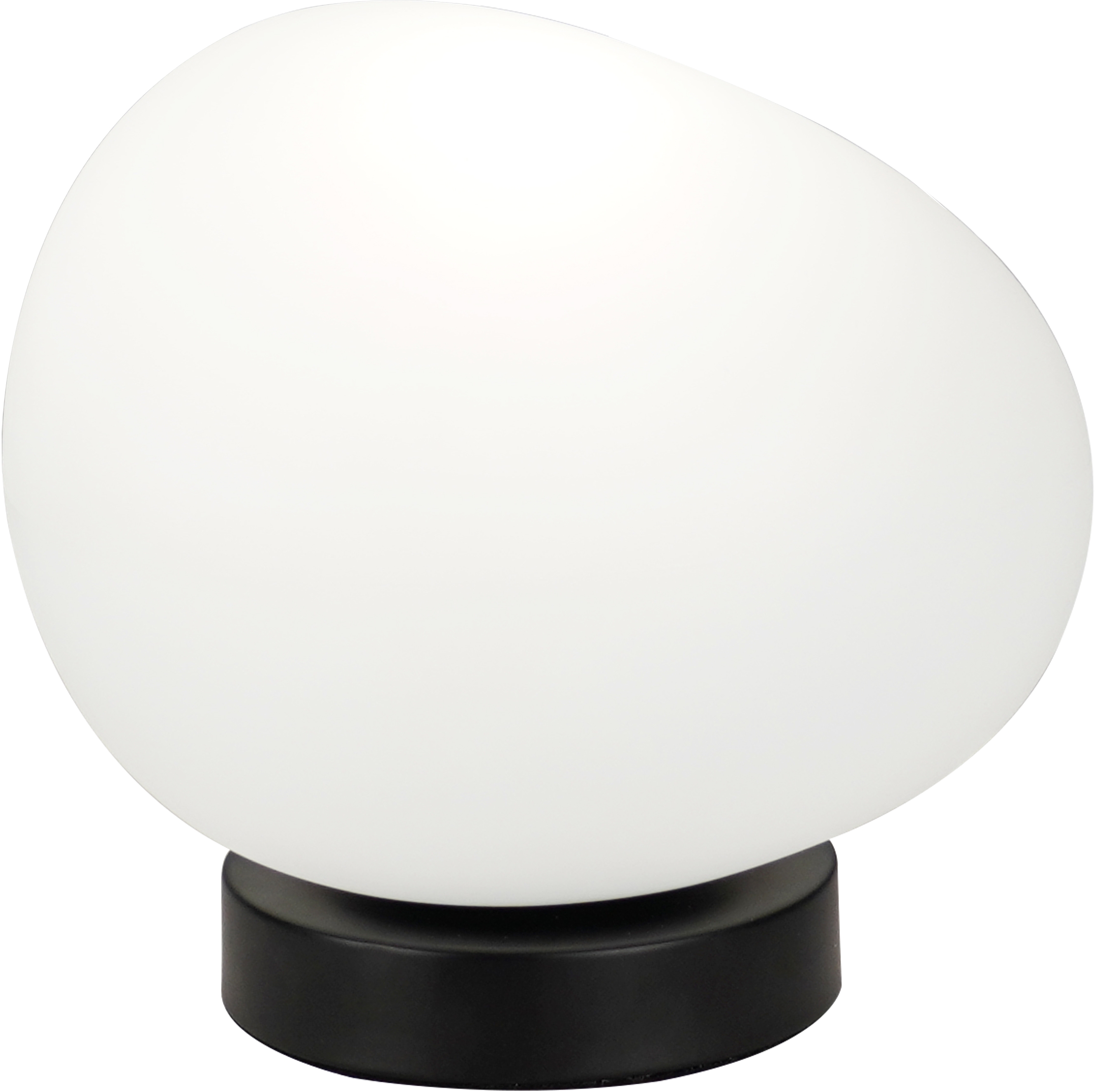 Candellux Stones asztali lámpa 1x40 W fehér-fekete 41-35226