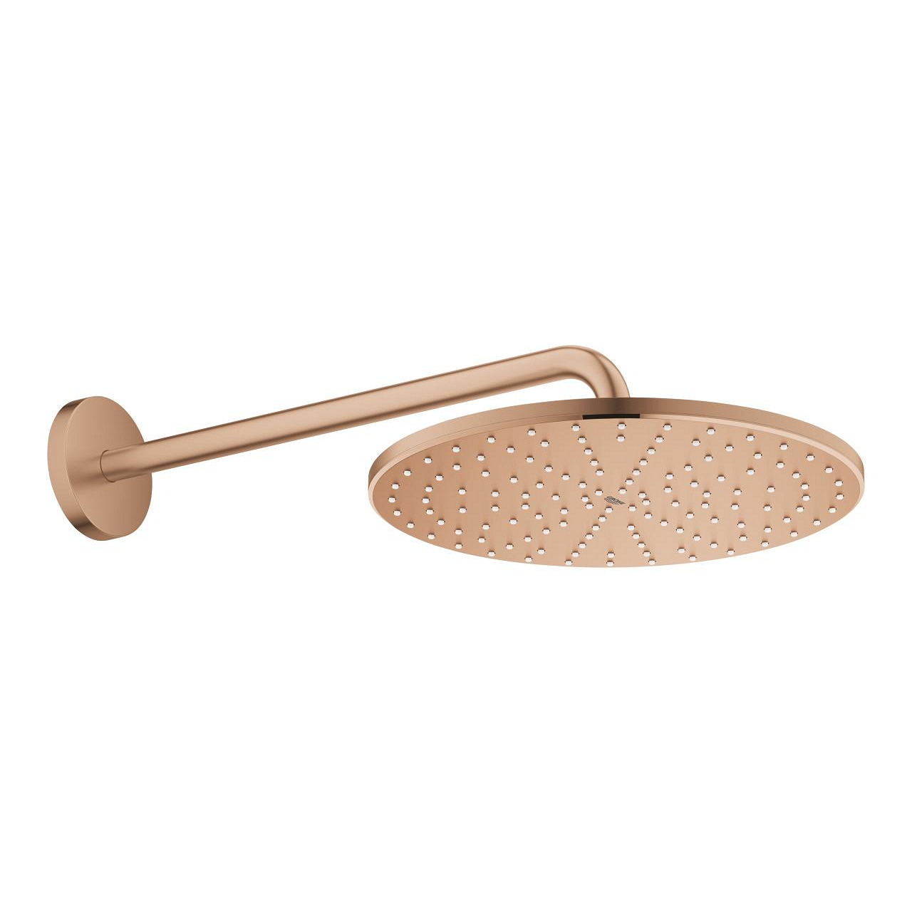Grohe Rainshower Mono fejzuhany karral 31x31 cm kerek Brushed Warm Sunset 26558DL0