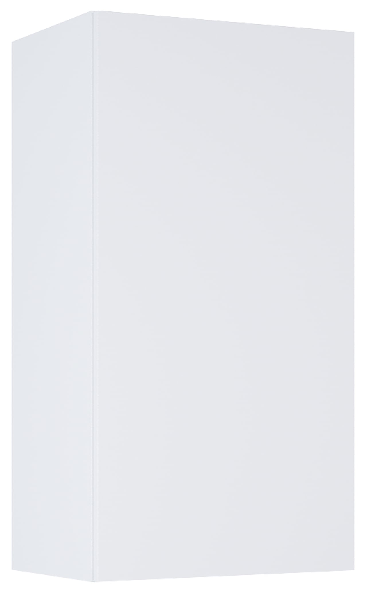 Roca Extra szekrény 40x21.6x80 cm oldalra akasztható fehér A857958529