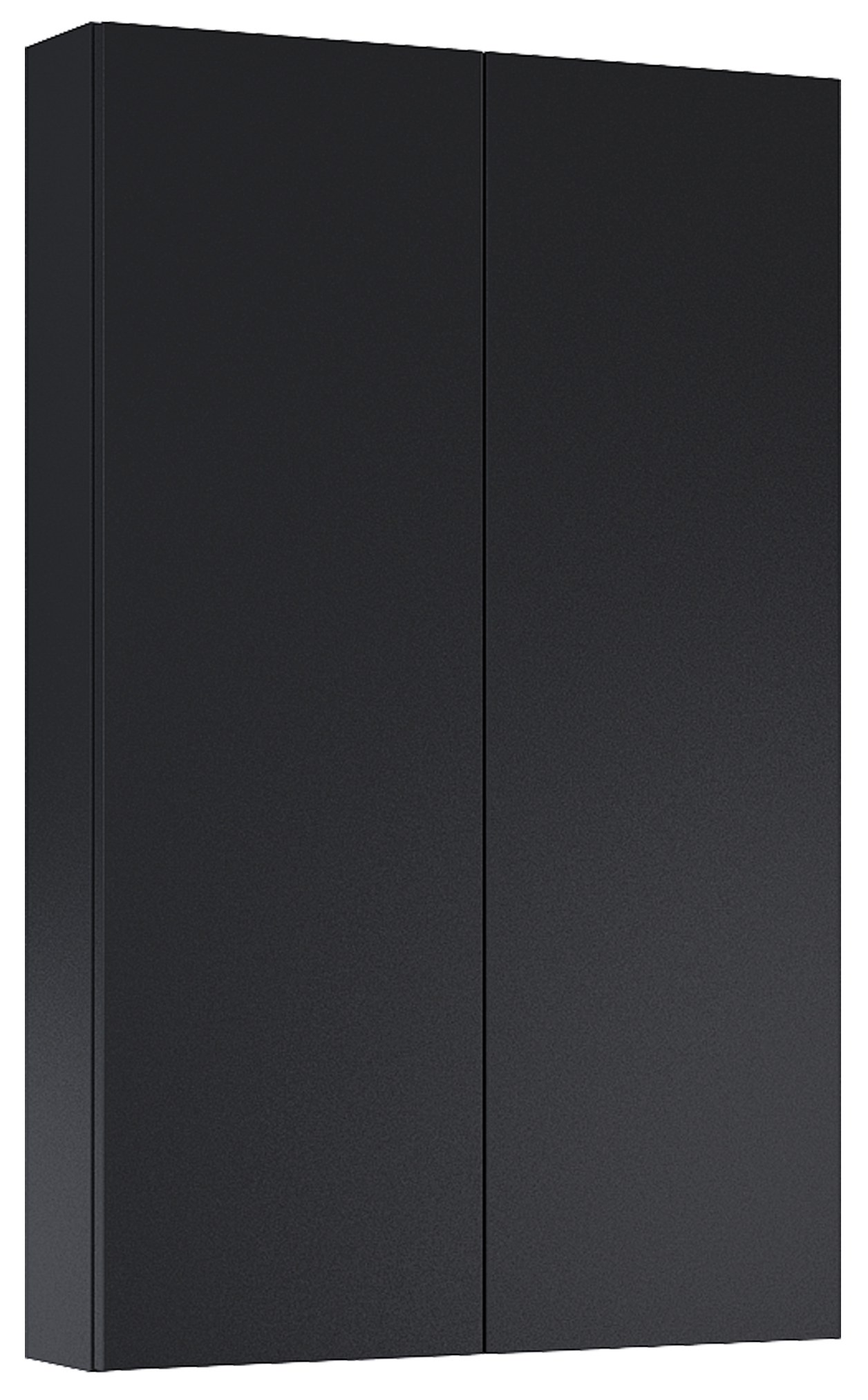 Roca Extra szekrény 50x12.6x80 cm fekete A857960532