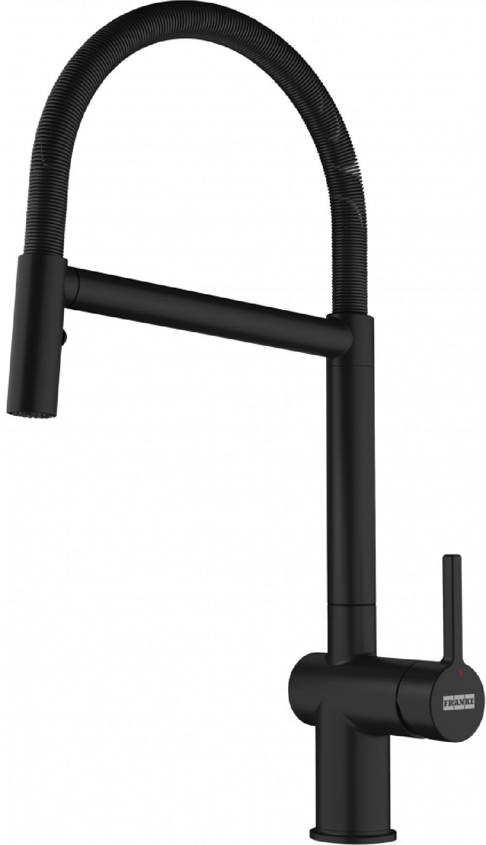 Franke Active Semi Pro Spray konyhai csaptelep álló fekete 115.0653.409