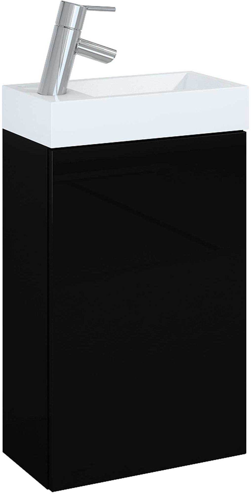 Elita Young Basic mosdó szekrénnyel 40.2 cm fekete RE163070003510